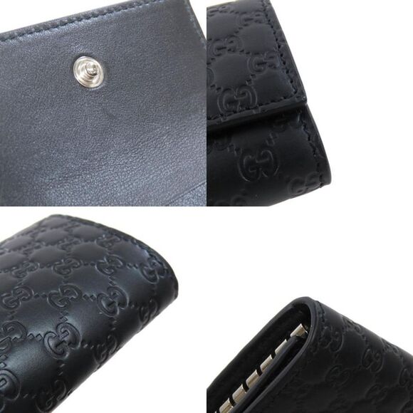 Gucci Key Case Black Leather Wallet (Pre-Owned) - Picture 9 of 11